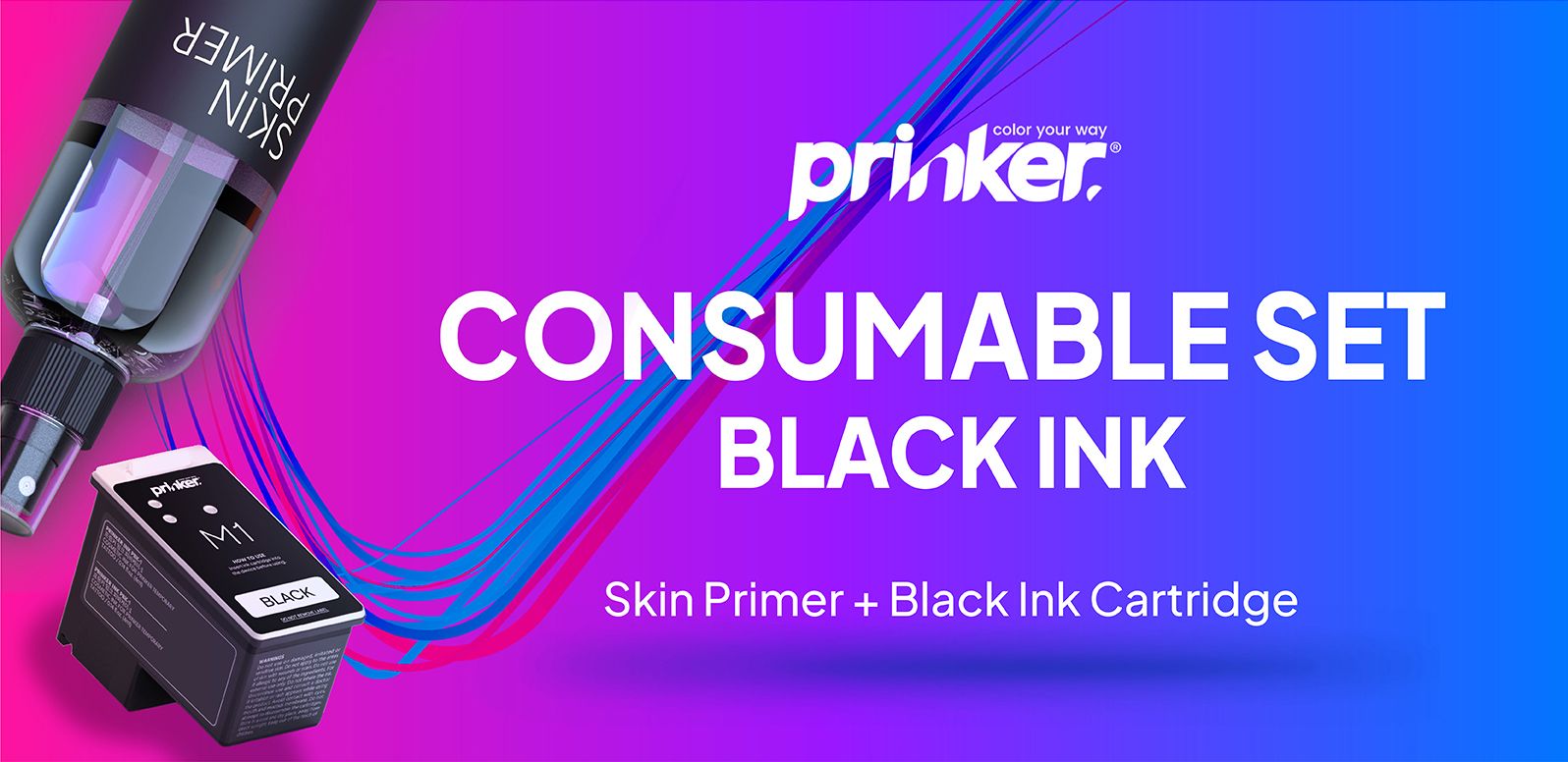 Prinker M Black Refill